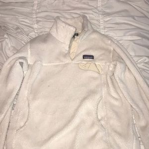 White Patagonia jacket